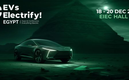 18 ديسمبر.. انطلاق النسخة الثانية من قمة مصر الدولية لوسائل التنقل الكهربائية EVs Electrify Egypt