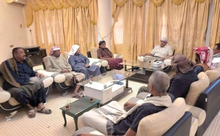 رئيس الجمعية الوطنية يستقبل عددا من مشايخ وأعيان قبيلة آل بن سحاق