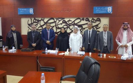 المستشار الثقافي اليمني يشيد بتميّز رسالة دكتوراه في اللسانيات الجنائية بجامعة الملك سعود