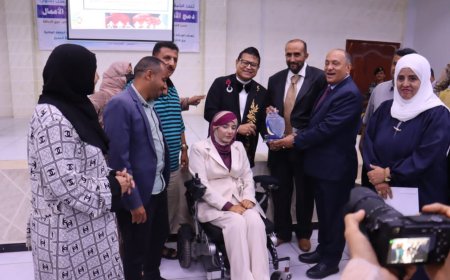 "درع التميز الإعلامي" للإعلامي والمدرب "ميعاد جُمّن" 