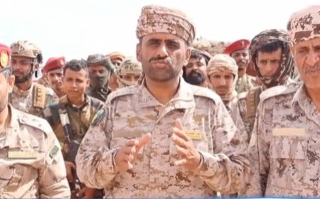 قيادات عسكرية تتفقد مواقع محور الغيضة وتؤكد جاهزية القوات المسلحة الجنوبية