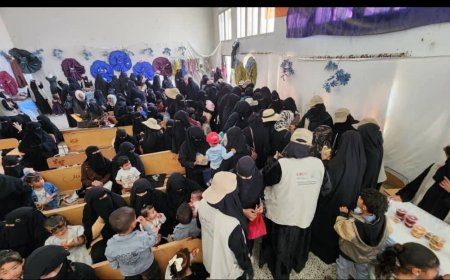 تعز.معرض تسويقي لمنتجات المتدربات في المعهد التقني الصناعي – التربة