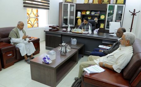 رئيس جامعة المهرة يترأس اجتماعاً للجنة العليا لأسبوع الجودة الثاني بالجامعة