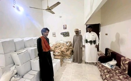 برعاية الرئيس الزبيدي.. تنفيذية انتقالي شحن تدشن توزيع السلال الغذائية للأسر الأشد احتياجاً