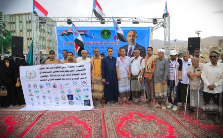 انضمام منظمات المجتمع المدني إلى المعتصمين في المكلا دعمًا لمطالب الجنوب