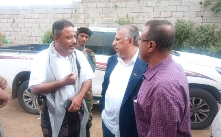 الحييد يشرف على ترتيبات الحشد الجماهيري إلى عدن