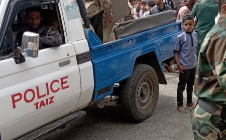 شرطة تعز تضبط عدداً من المتورطين في تفجير عبوة ناسفة أسفر عن استشهاد 3 مواطنين وإصابة 11 آخرين