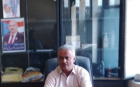 مدير مديرية الملاح يوجه دعوة للمشاركة الحاشدة في فعالية ساحة العروض بخور مكسر بعدن تفويضا للقيادة السياسية الجنوبية