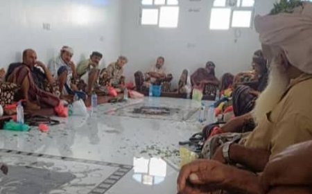 مشايخ وشخصيات اجتماعية من مديريتي لودر ومكيراس تعلن تأييدها لإعلان دولة الجنوب العربي