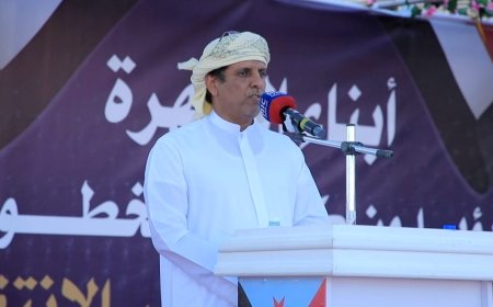 الشيخ راجح باكريت يعلق على مشاركة شيوخ ووجهاء حات: تجديد العهد والمطالبة بإعلان دولة الجنوب العربي