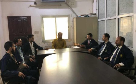 تدشين برنامج التطبيق الميداني لطلاب المعهد العالي للقضاء في محكمة الشيخ عثمان الابتدائية