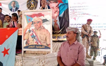 رئيس لجنة اعتصام زنجبار يشيد بالحضور الجماهيري لأبناء أبين ويثمن جهود سمير الحييد