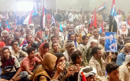 الاعتصام المفتوح لأبناء المنطقة الوسطى بأبين يواصل فعالياته لليوم السابع عشر وسط زخم شعبي متواصل