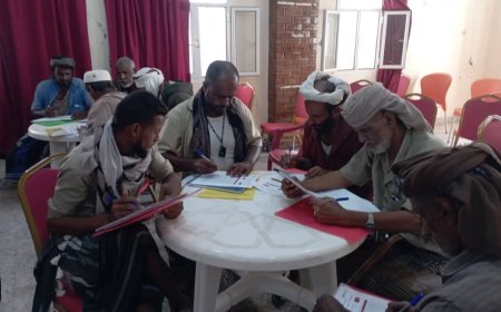 ​منظمة أكشن فور هيومانيتي تدشن برنامجا تدريبيا لـ 450 مزارعا من تبن وطور الباحة