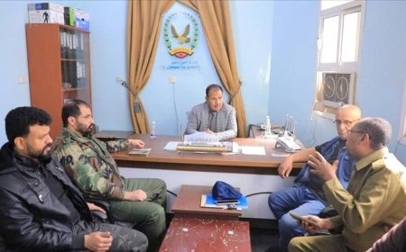 الوكيل العامري والعميد بن حبيش يتفقدان سير العمل في عدد من الادارات والمصالح الأمنية بسيئون