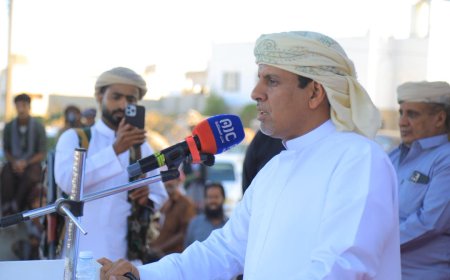 الشيخ راجح باكريت يتحدث عن مشاركة ابناء حصوين والعوبثاني بساحة الاعتصام بالغيضة