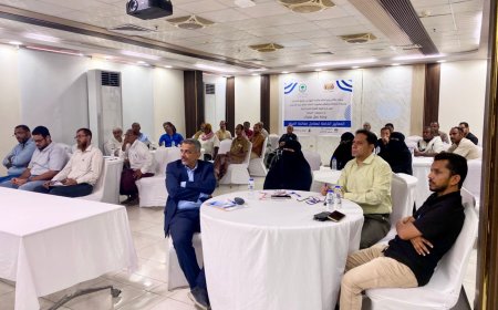 هيئة حماية البيئة بساحل حضرموت تنظم ورشة عمل حول المعايير الخاصة لمعامل معالجة المياه