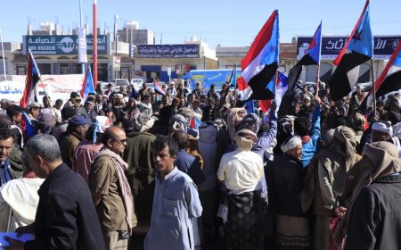 حضور كبير لقيادات المجلس العام للمقاومة الجنوبية في المسيرة الجماهيرية بشبوة المؤيدة لتمسك الشعب بمطالبه المشروعة