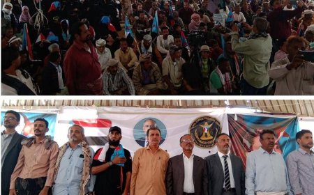 تفاعل شعبي واسع في مخيم الاعتصام بزنجبار للمطالبة بإعلان دولة الجنوب العربي