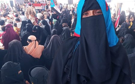 المعتصمة الجنوبية ذكرى محسن : اعتصامنا سيستمر حتى إعلان الدولة الجنوبية