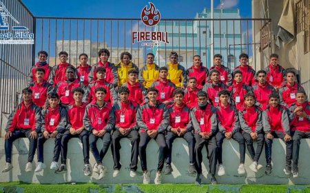 انطلاق بعثة أكاديمية فايربول الرياضية إلى مدينة تريم لإقامة معسكر تدريبي
