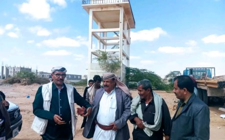 برعاية المحافظ بن الوزير وبدعم الاشقاء في الإمارات: تدشين مشروع حفر بئر إسعافية بجول الريدة – ميفعة