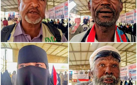 أنطباعات من ساحة الإعتصام المفتوح بمدينة زنجبار .. ورسائل للقادة