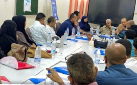 اختتام الدورة التدريبية الخاصة بالتحليل والتطوير المؤسسي للمؤسسة المحلية للمياه والصرف الصحي – فرع عدن