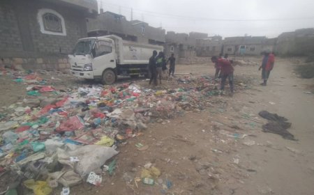 صندوق النظافة م لودر عمل مستمر وجهود كبيرة