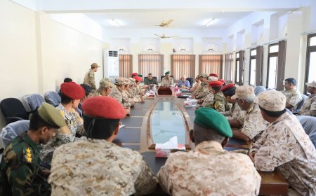 اجتماع استثنائي للجنة الأمنية بمحافظة حضرموت