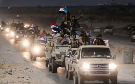 عاجل.. تحركات واسعة لقوات "العمالقة" باتجاه شبوة وحضرموت وسط تصعيد عسكري متسارع