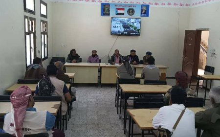 القيادة المحلية لانتقالي سرار تعقد اجتماعها الموسع للفصل الثالث من العام الجاري