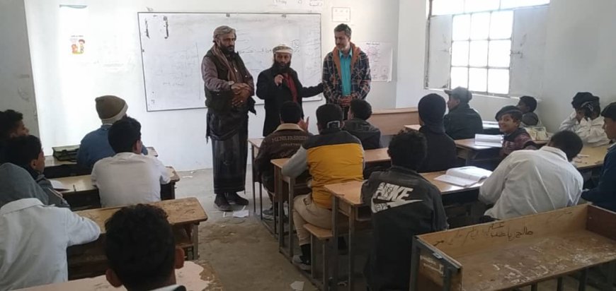 الصلاحي في زيارة تفقدية لمدرسة القعيطي بنين 