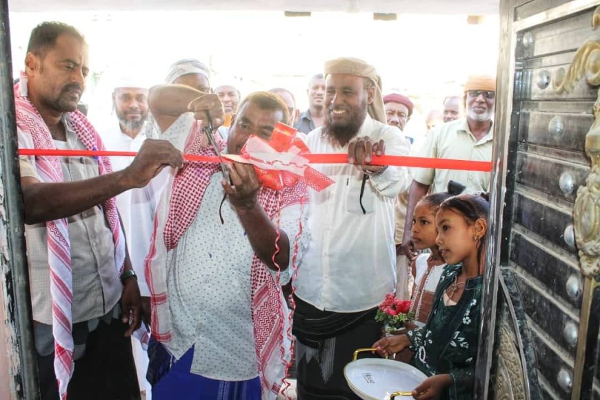 حضور جمع غفير من الشخصيات الاجتماعية الأعيان.. مؤسسة سنابل الخير تفتتح مشروع بناء مدرسة لتحفيظ القرآن الكريم