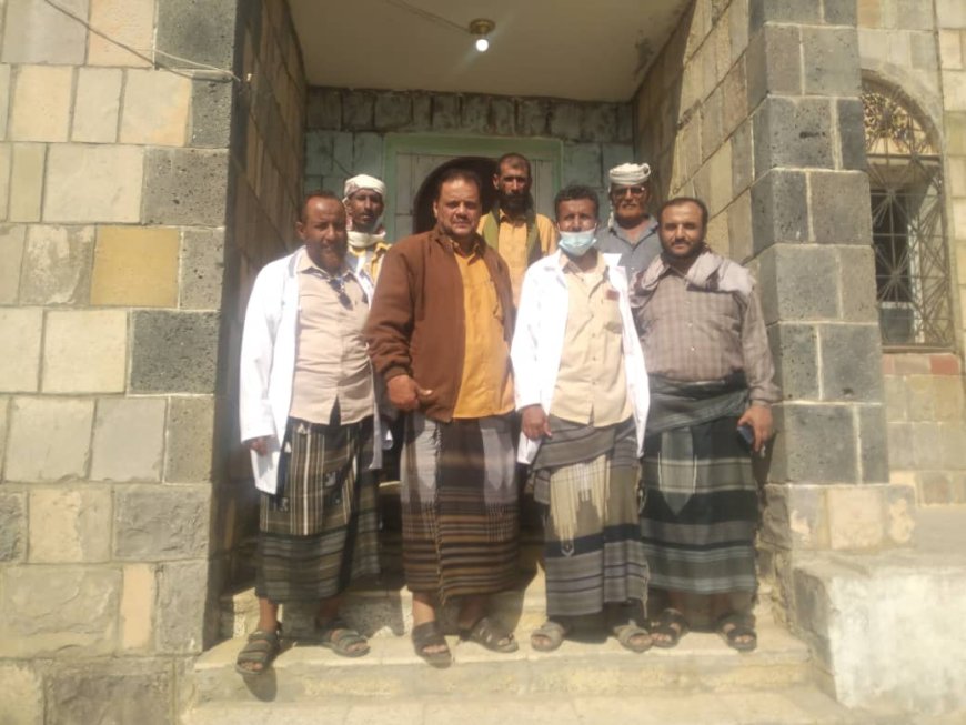 مدير مكتب الصحة والسكان بمديرية لودر يتفقد مركز أماجل الصحي ويشيد بالجهود التي تبذل