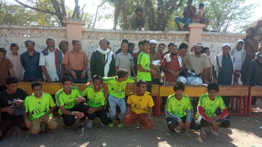 ثاني أدبي يحرز لقب دوري ثانوية جواس في ختام مثير حضره مدير مكتب التربية بمودية