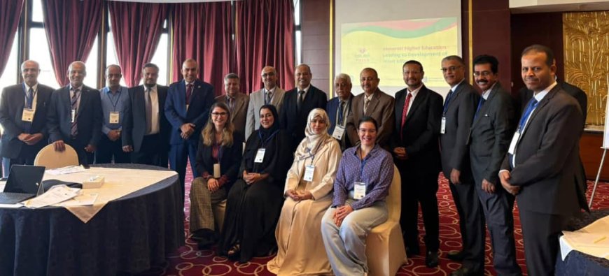 القاهرة .. جامعة عدن تعزز حضورها الدولي بمشاركتها في ورشة تطوير العلاقات الخارجية