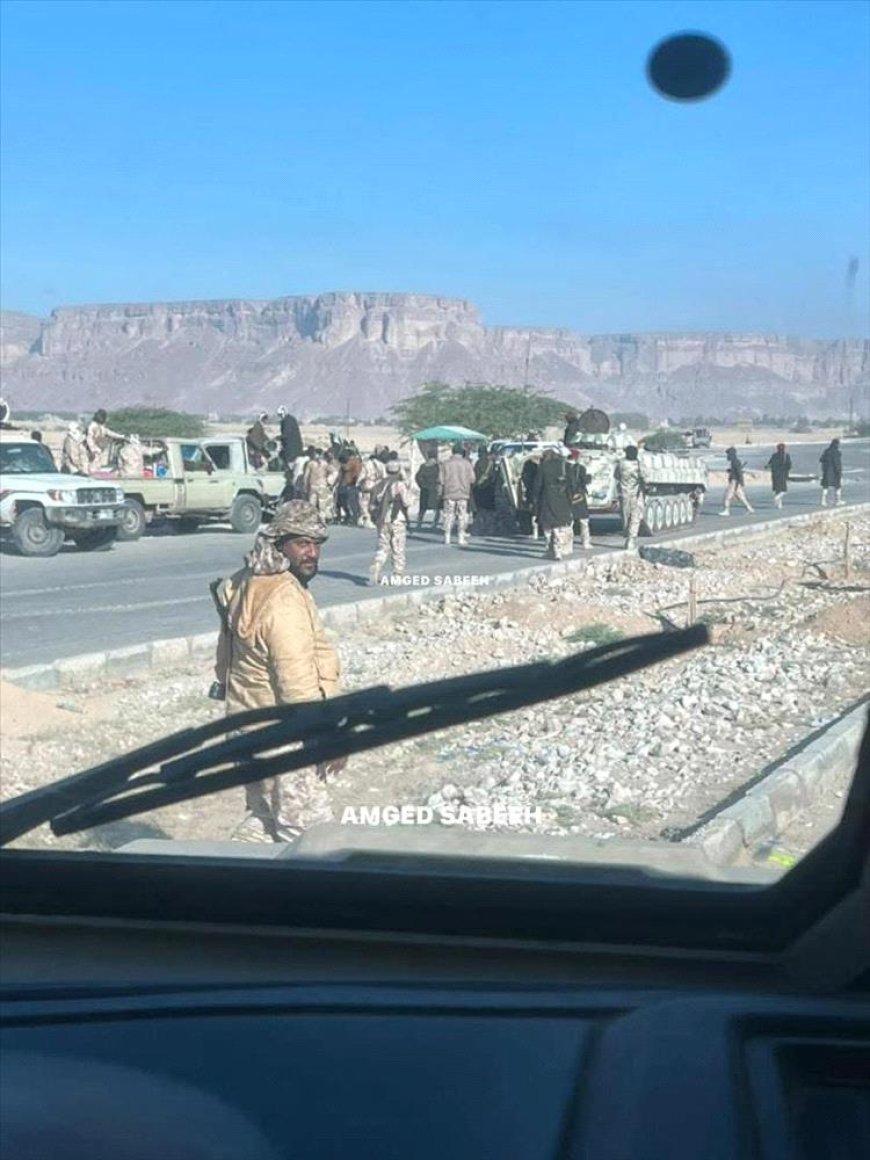 عاجل : القوات الجنوبية تدخل مدينة سيئون