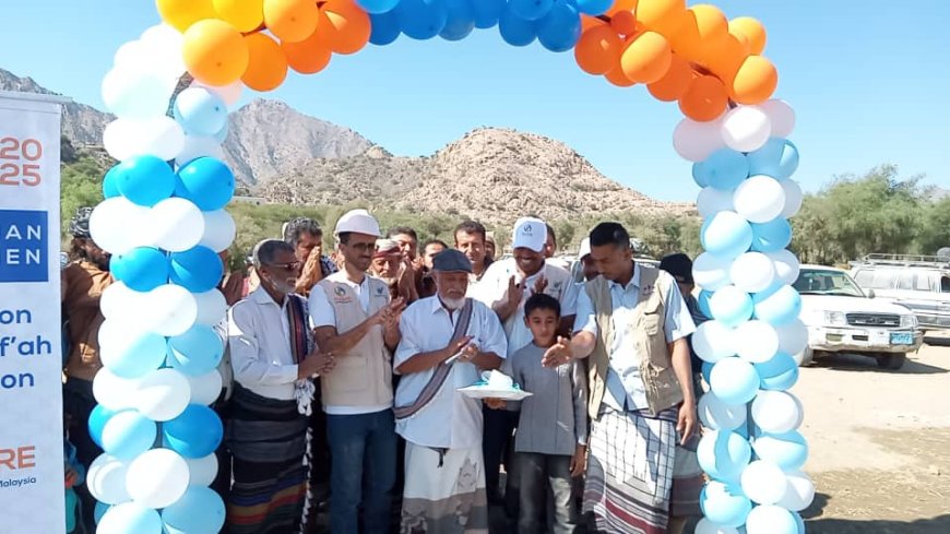 افتتاح مشروع تأهيل وتشغيل مياه الصفأة بالطاقة الشمسية