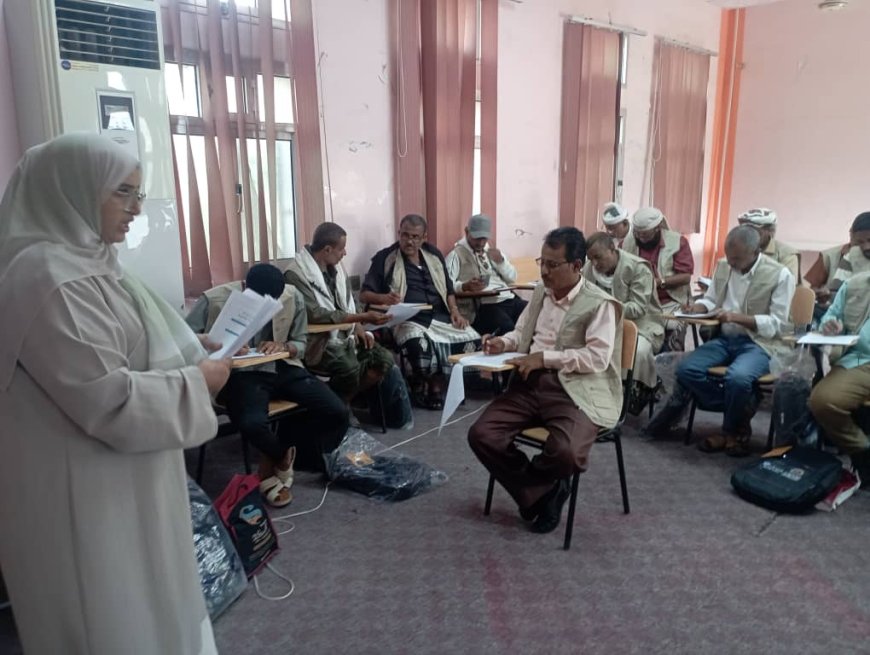 تحت شعار “التحصين حياة”.. تدشين دورات تدريبية نوعية لـ130 متطوعا صحيا ومجتمعيا في تبن لحج