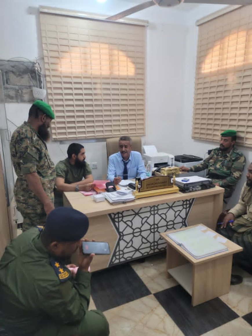 النقيب إبراهيم مرعي يستقبل وكيل نيابة السجون في زيارة تفقدية رسمية