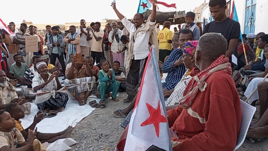 تنفيذية انتقالي بروم ميفع تقيم مهرجان حاشد احتفالاً بتحرير وادي حضرموت