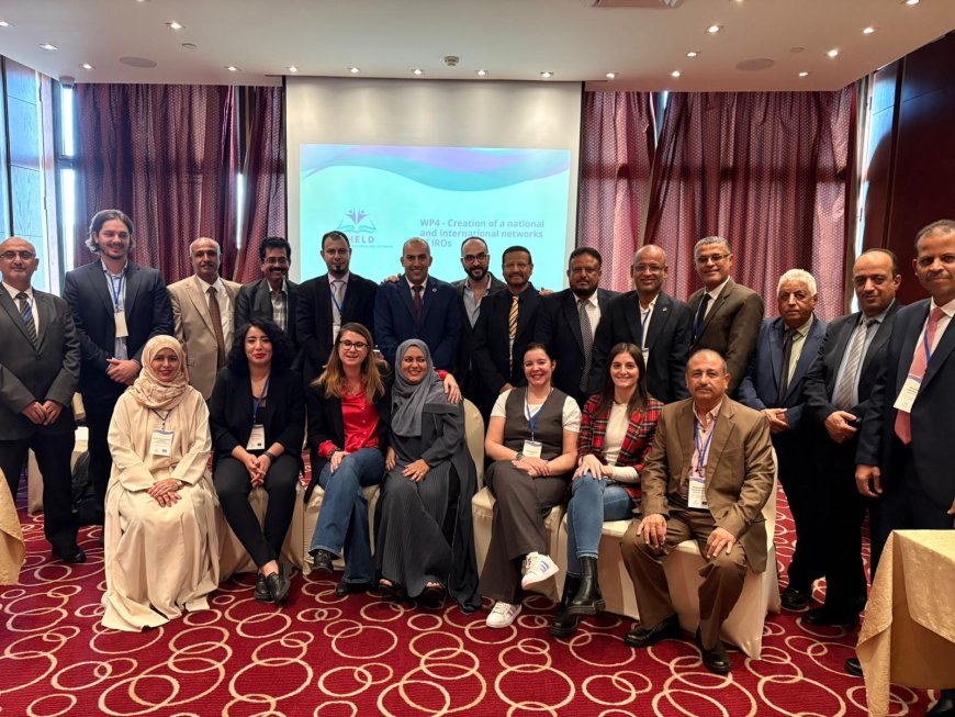 بمشاركة جامعة لحج أختتام ورشة تعزيز البعد الدولي لمؤسسات التعليم العالي اليمنية