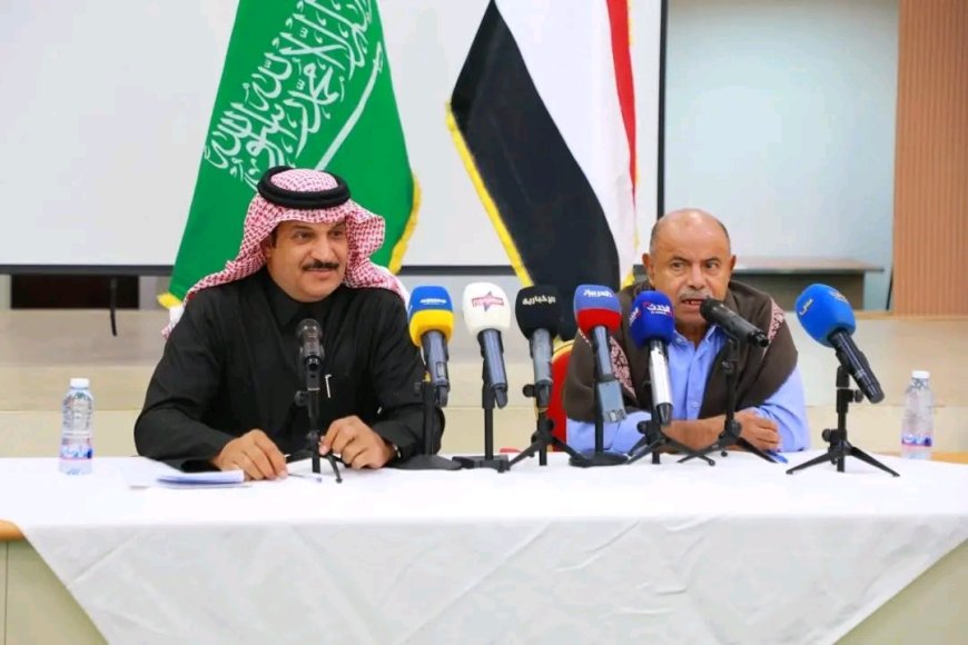 محافظ حضرموت والوفد السعودي يلتقيان الوجهاء والأعيان  والقيادات السياسية والاجتماعية بمحافظة حضرموت