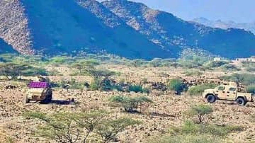 قواتنا المسلحة الجنوبية تتصدى لهجوم إرهابي في وادي عومران بمحافظة أبين