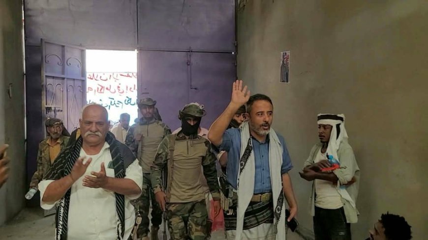 الحييد يزور مخيم اعتصام المنطقة الوسطى في لودر