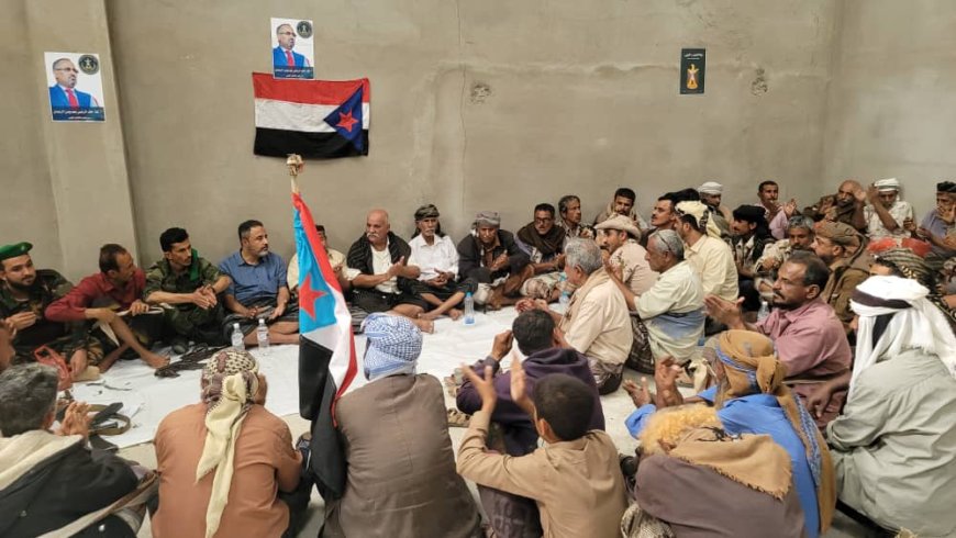 لودر.. تدشين الاعتصام المفتوح لأبناء المنطقة الوسطى للمطالبة بإعلان استقلال الجنوب العربي