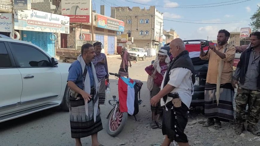 الحييد يفتتح مخيم الاعتصام المفتوح في لودر للمطالبة بإعلان دولة الجنوب العربي