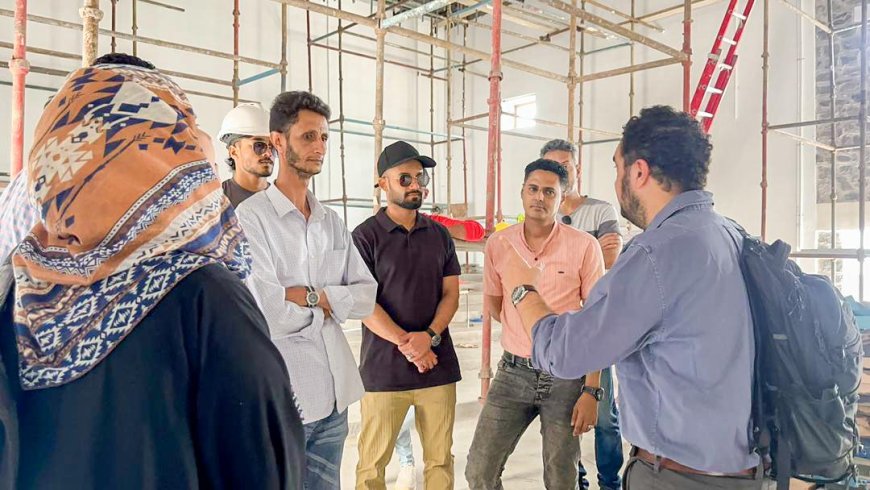 بن جرادي وأوليفيرا يتفقدان مشروع ترميم سينما برافين (أروى) وعدد من المنازل الأثرية 