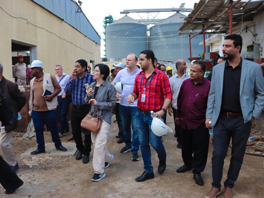 وفد البنك الدولي يتفقد الدوكيارد بعدن ويشيد بجهود تفعيل البنية السمكية وتنشيط مشاريع الدعم الدولي